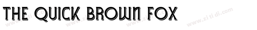the quick brown fox字体转换 the quick brown fox字体转换